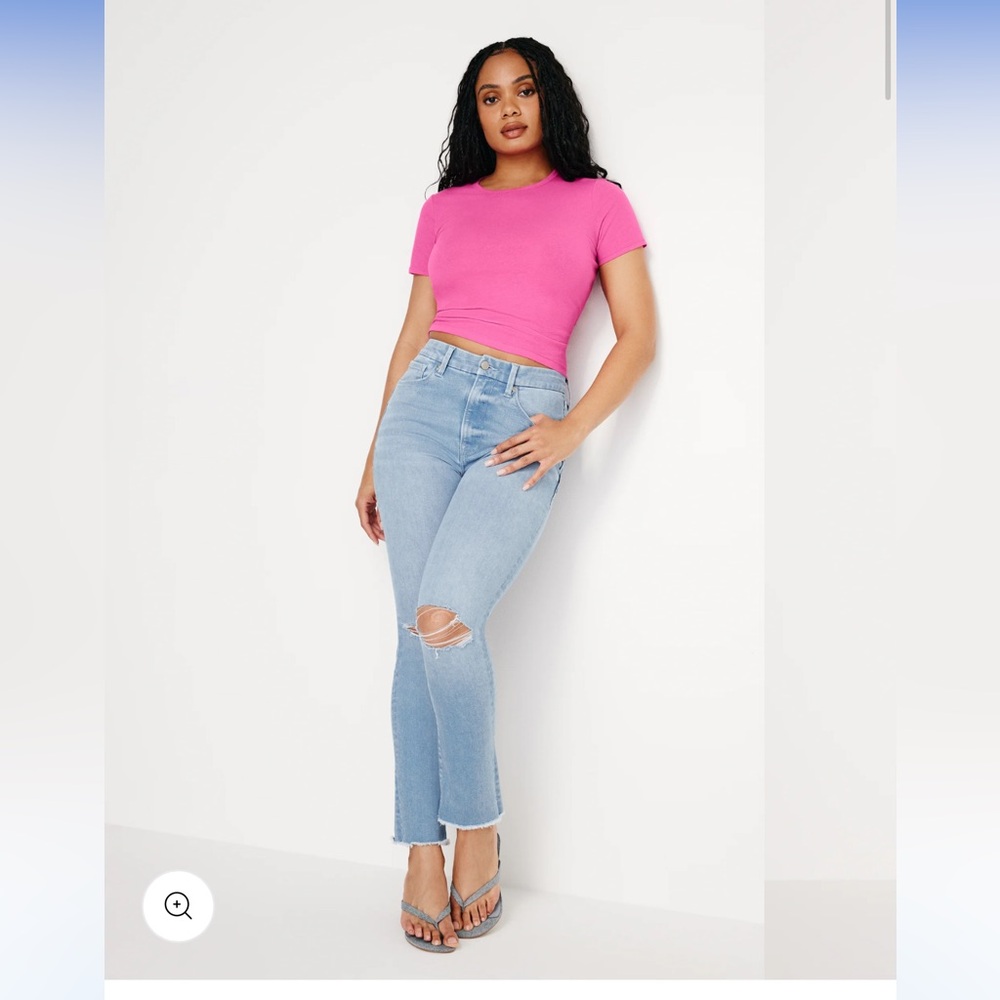 Good American Always Fits Slim Straight size 6-12